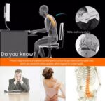 S2 Executive mesh chair with swivel base, recline, adjustable headrest, and ergonomic support — ideal for work, conferencing, or gaming. - Image 2